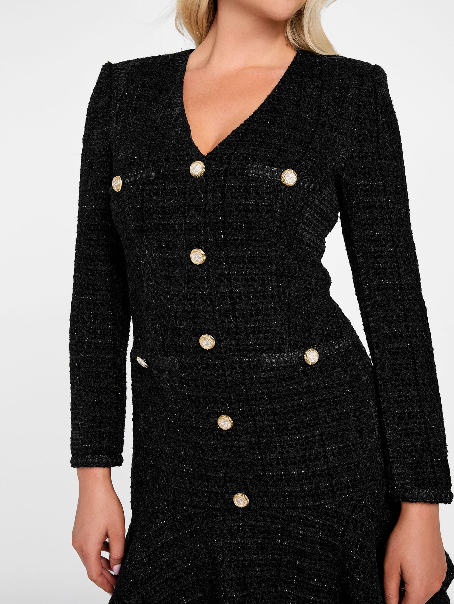 Vestido curto Eco Sue Boucle