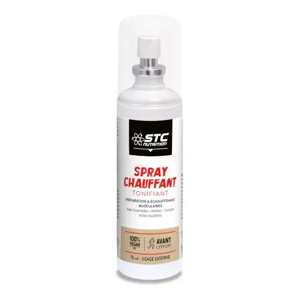 Spray Tonificante e Aquecedor STC Nutrition 75ml
