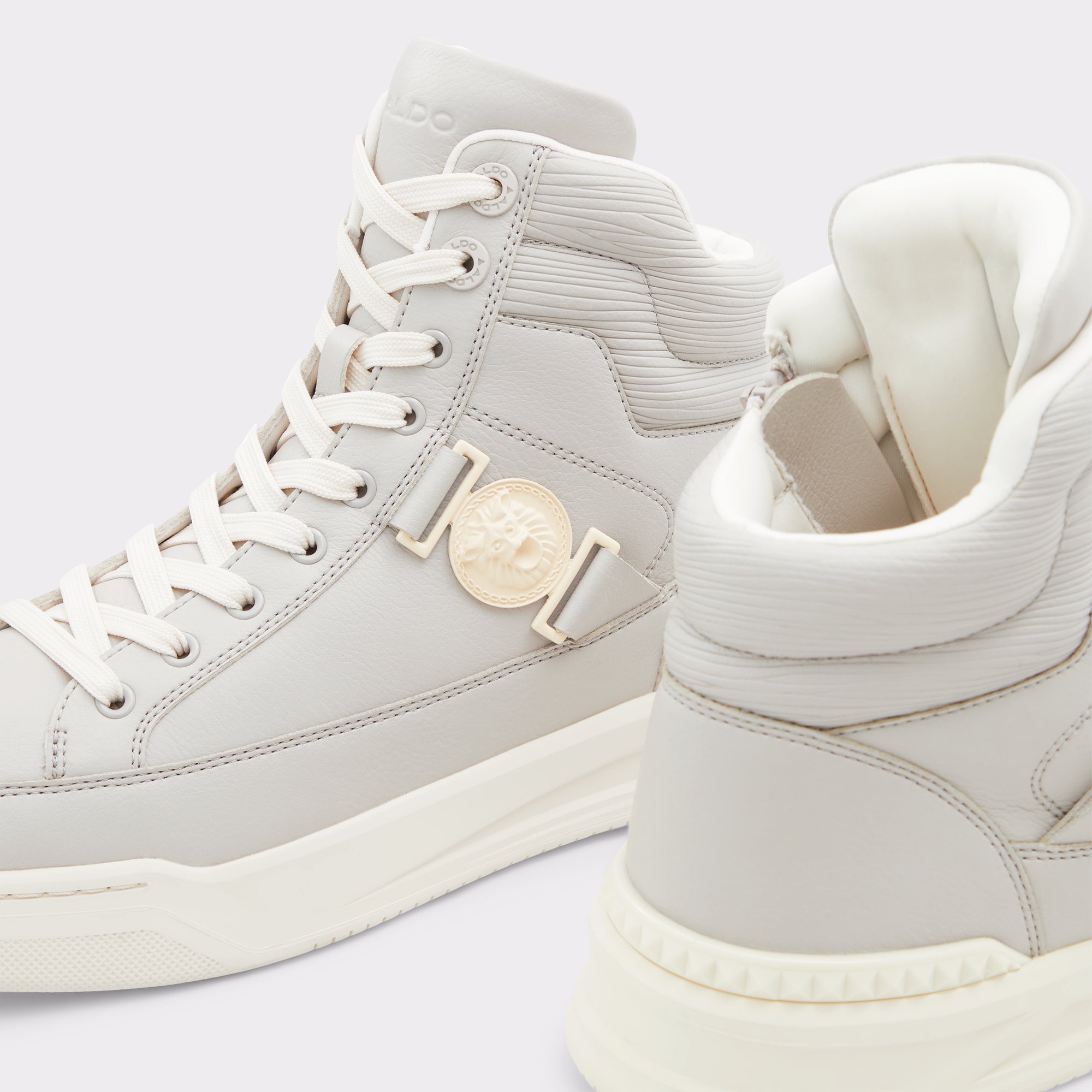 Leoncino Gray Men High top
