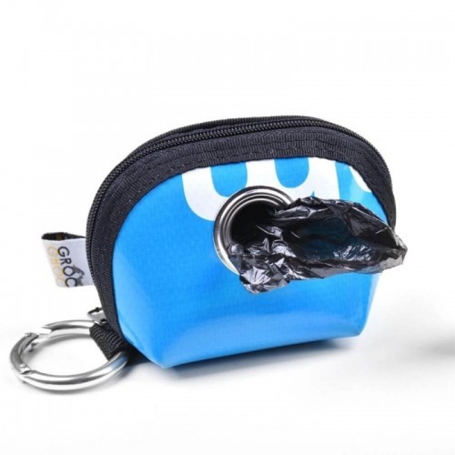 Dispensador de Sacos de Lixo para Excrementos Kakou Bag, Azul