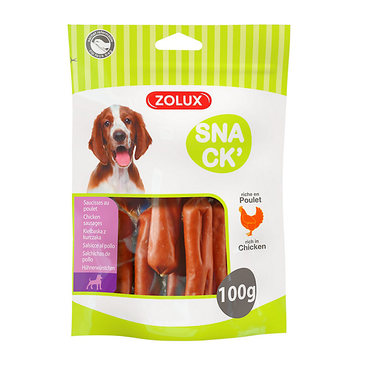 Saucisses poulet 100g