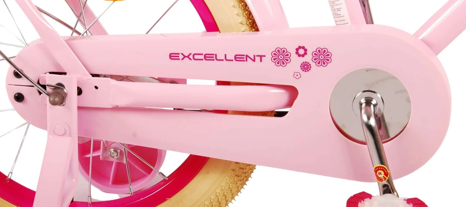Volare - Børnecykel 16'' - Excellent Pink