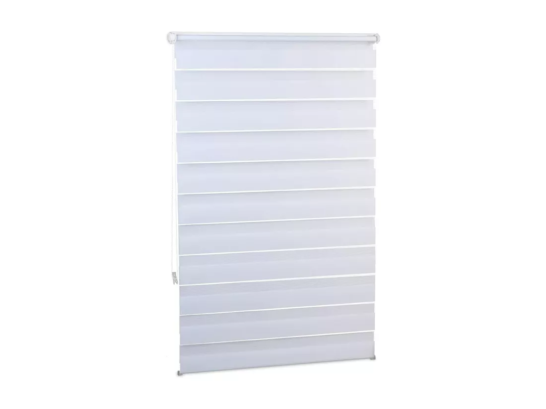 Store enrouleur tamisant double blanche 150 x 110 x 150 cm 13_0002539_5