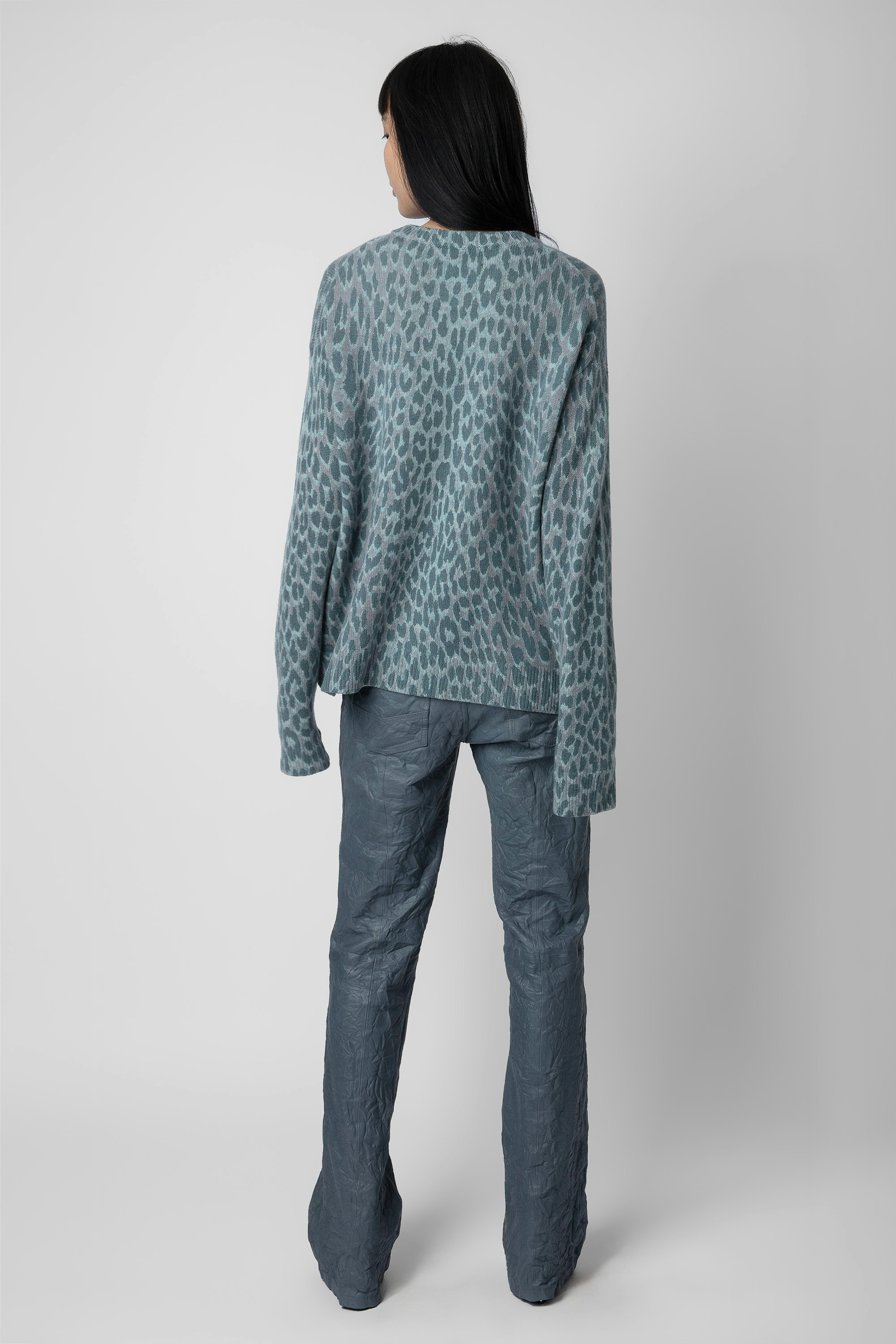 Pull Markus Léopard Cachemire