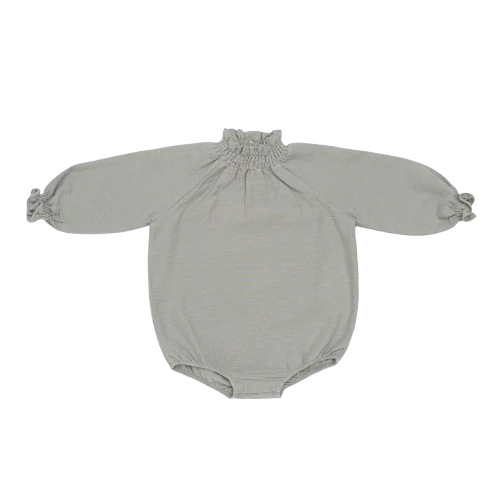 Bie Romper | Pigeon Blue
