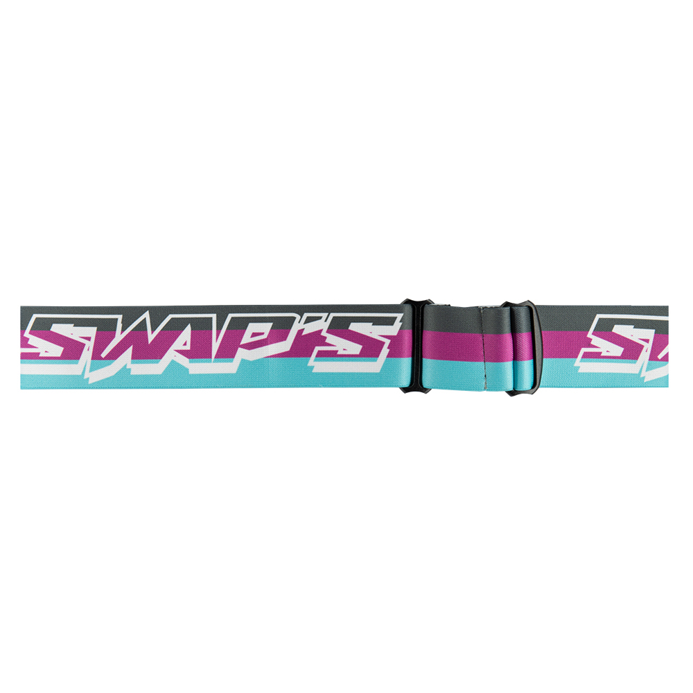 Swaps - Masque Scrub V2 60 - Ecran Iridium Noir / Violet / Bleu / Argent