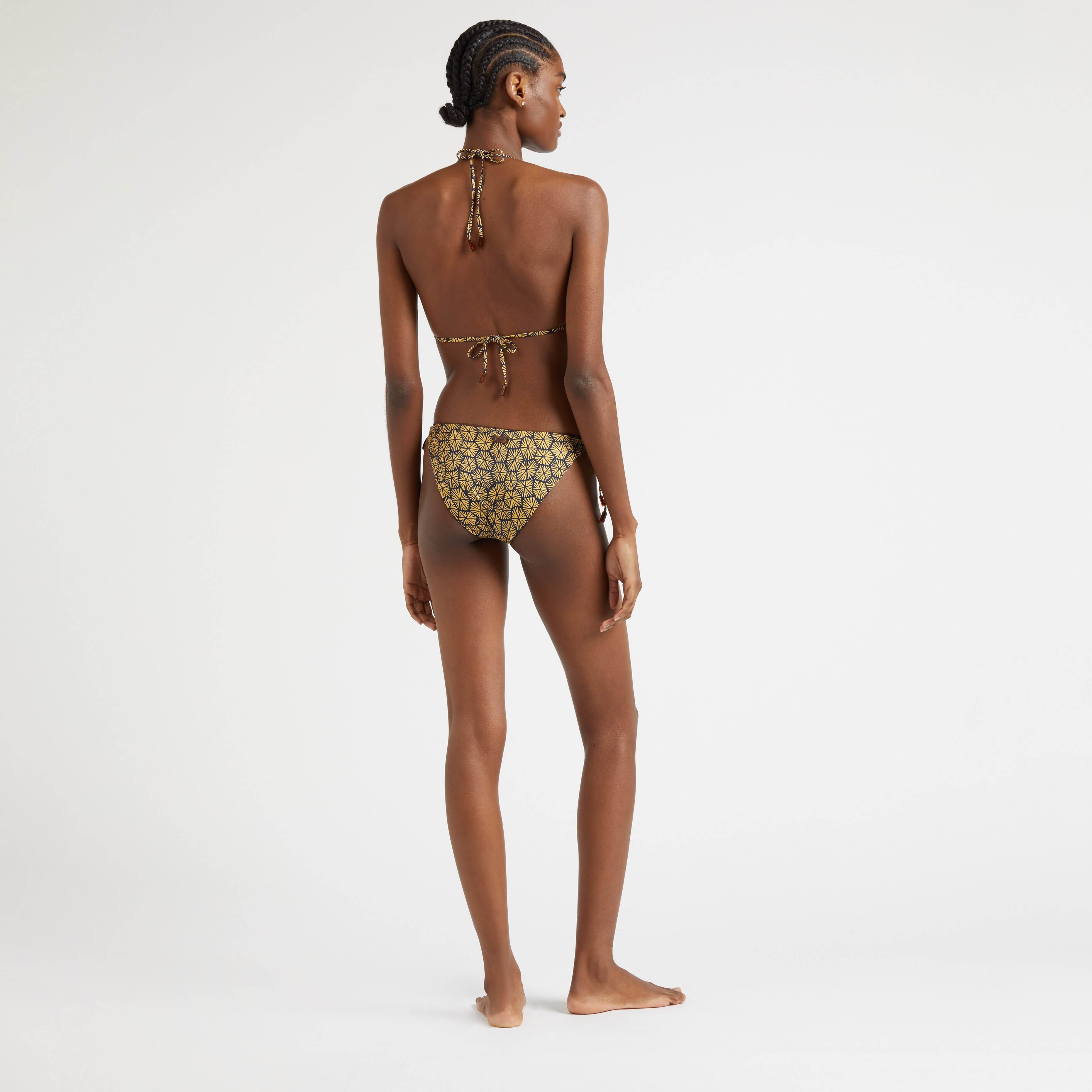 Haut de Maillot de Bain Triangle Femme Carapaces