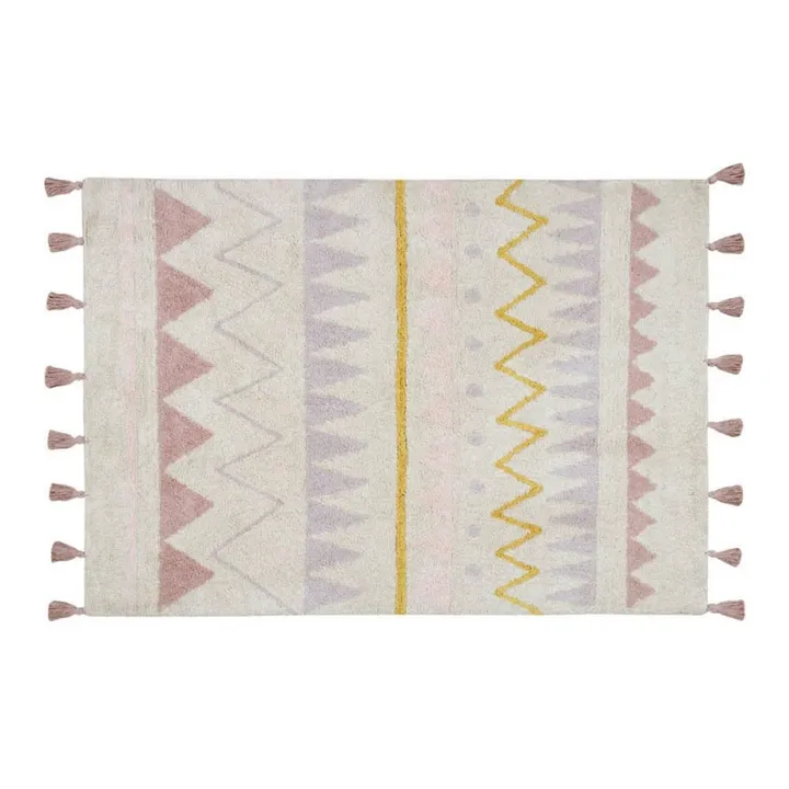 Lorena Canals Tapis Azteca | Beige Nude