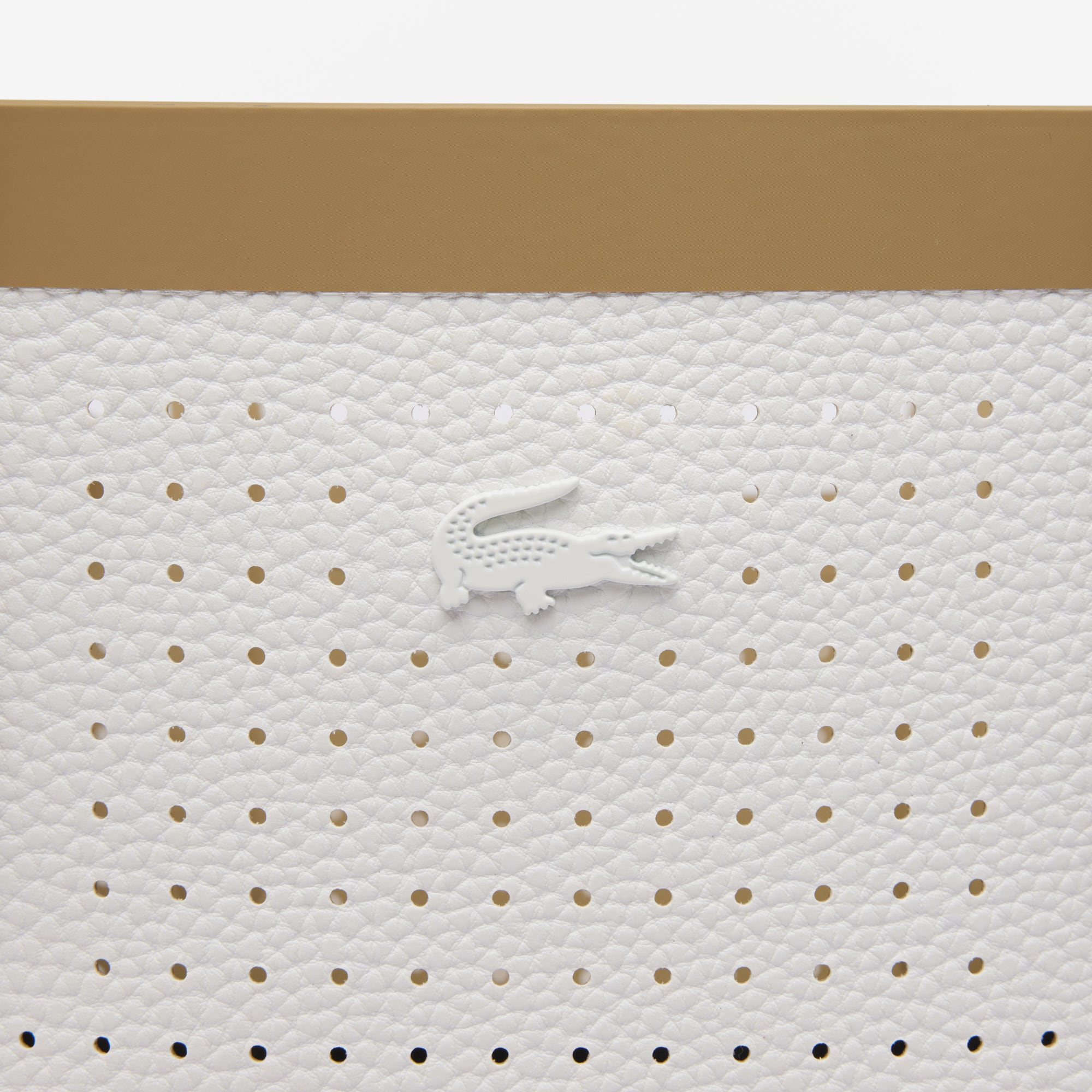 Sac cabas Anna réversible effet petit piqué Sacs à main & Cabas - Beige - Lacoste - Femme