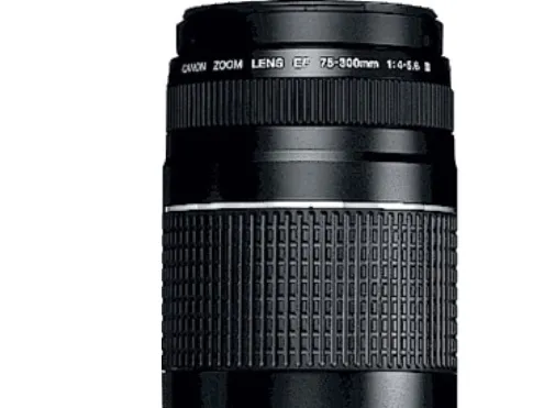 Canon EF - Telefoto zoom objektiv - 75 mm - 300 mm - f/4.0-5.6 III - Canon EF - for EOS 1000, 1D, 50, 500, 5D, 7D, Kiss F, Kiss X2, Kiss X3, Rebel T1i, Rebel XS, Rebel XSi