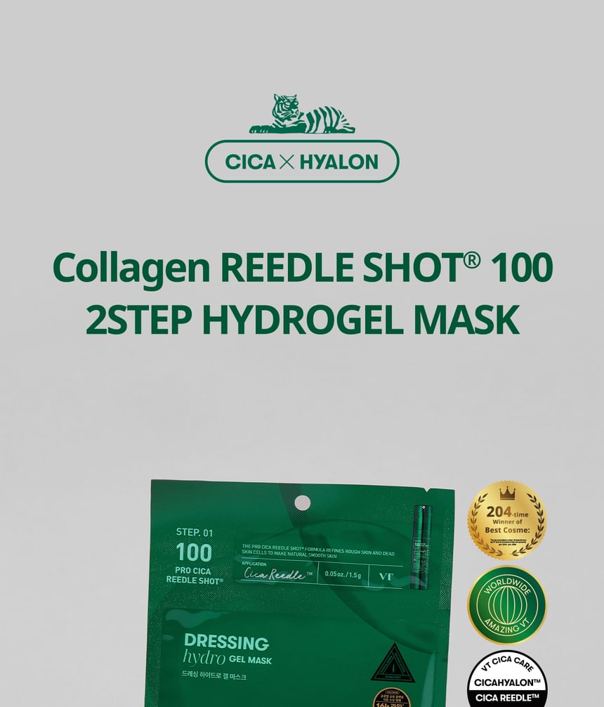 VT - Pro Cica Reedle Shot 100 2Step Hydrogel Masker