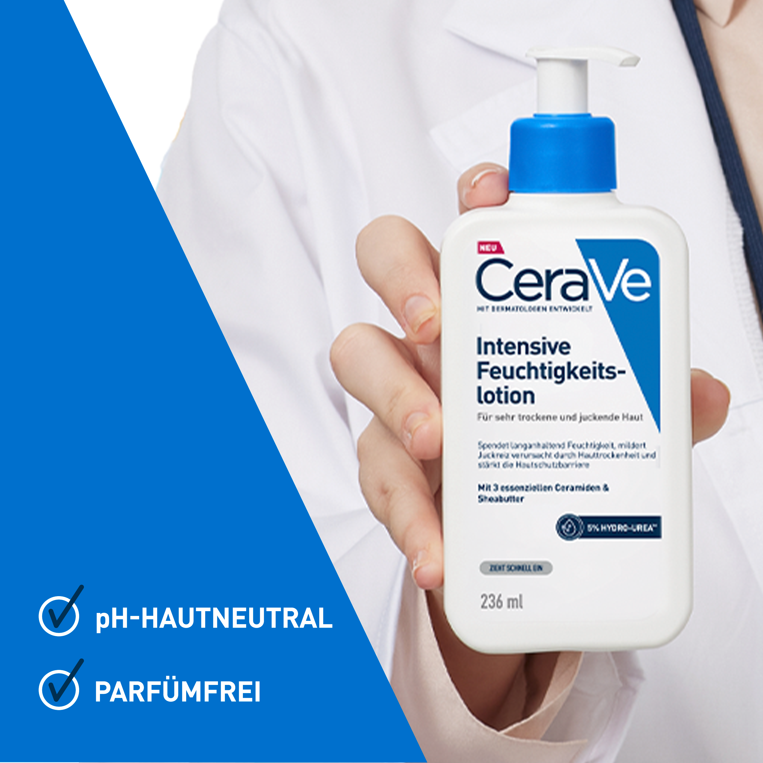 CERAVE Intensive Feuchtigkeitslotion<br>236 ml, Lotion