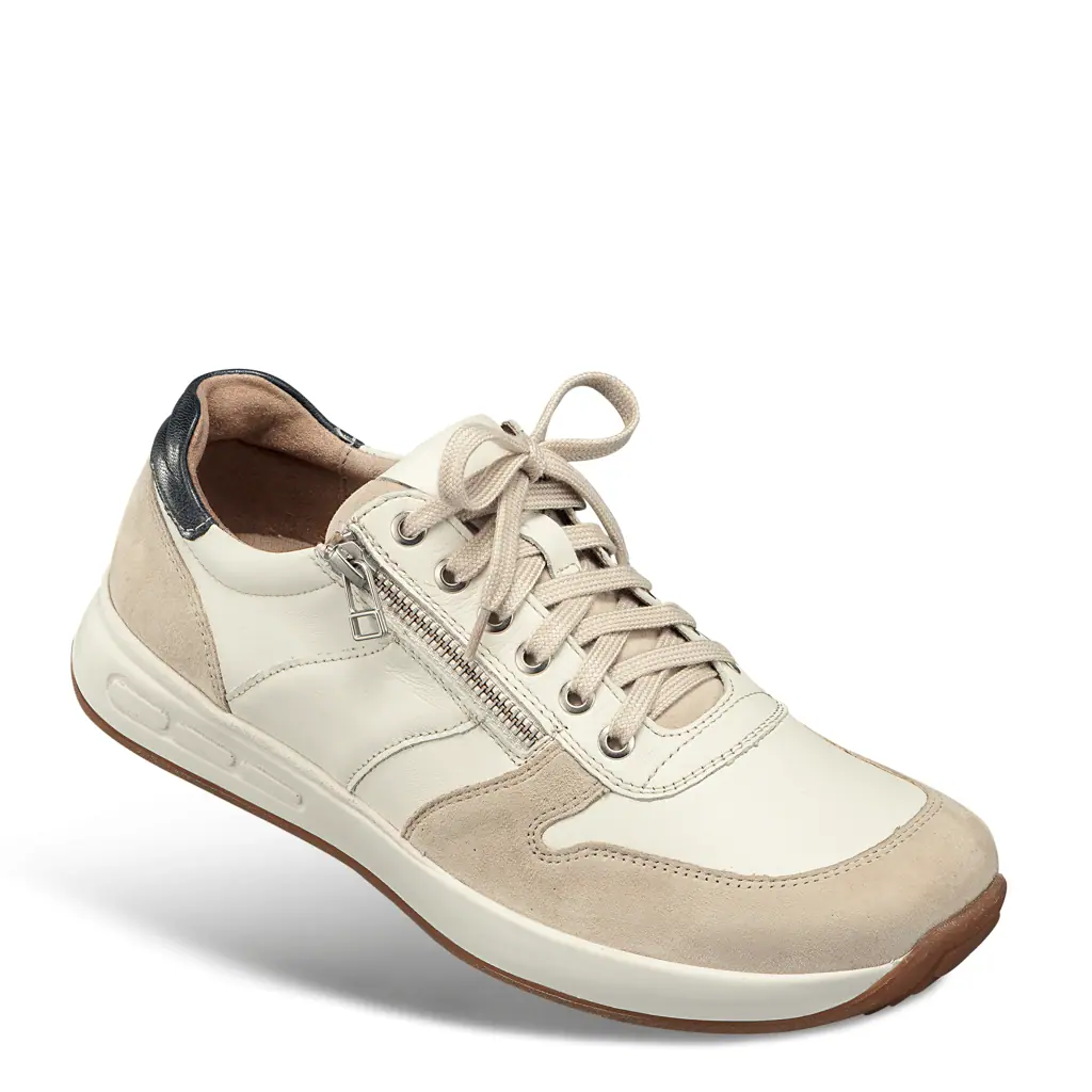 HERREN - Sneaker ALAN beige-weiss