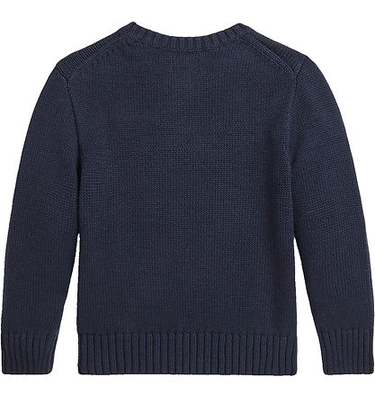 Polo Ralph Lauren Bluse - Strick - Navy m. Rot