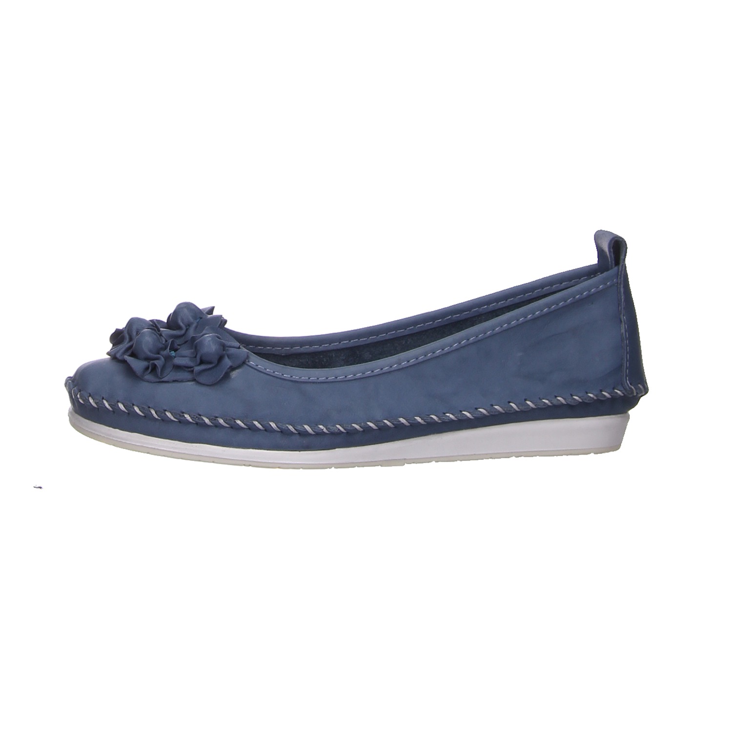 Andrea Conti Ballerinas blau blau