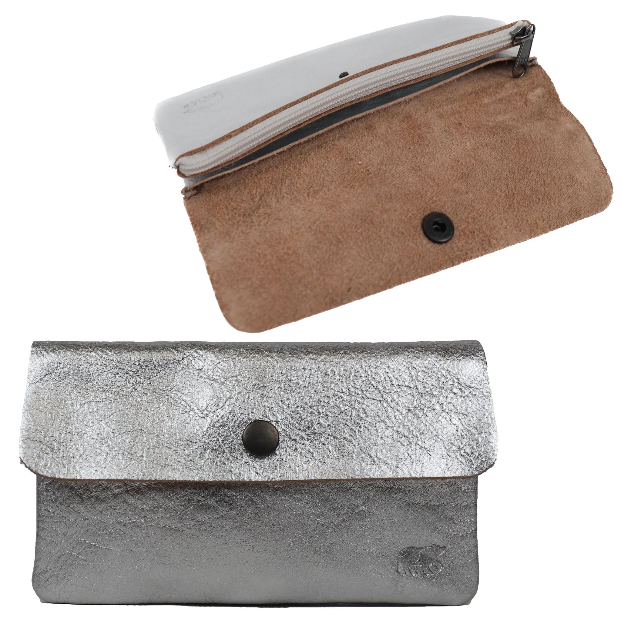 Portemonnee/etui 'Ivy' silver SILVER