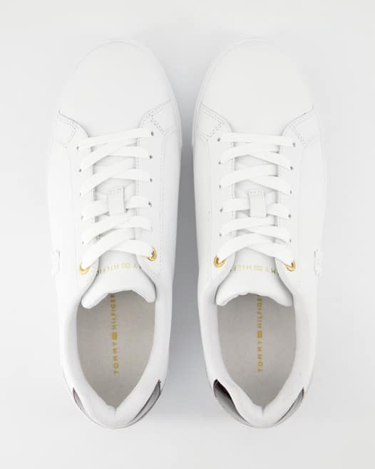 Tommy Hilfiger FW0FW08614YBS Sneaker in Weiß