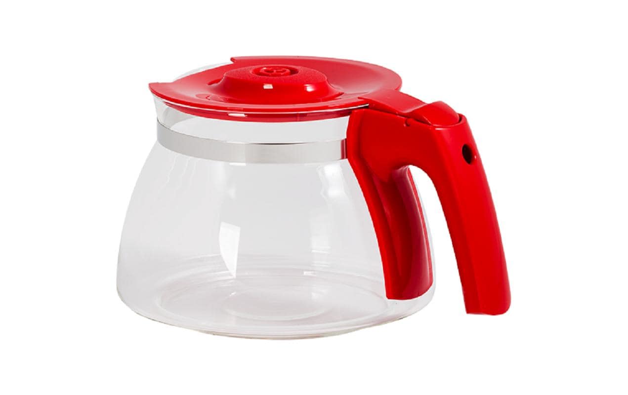 Kaffeekanne Enjoy 1.25 l, RotErsatzglaskanne aus Glas
