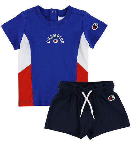 Champion Shorts Set - Blau/Navy