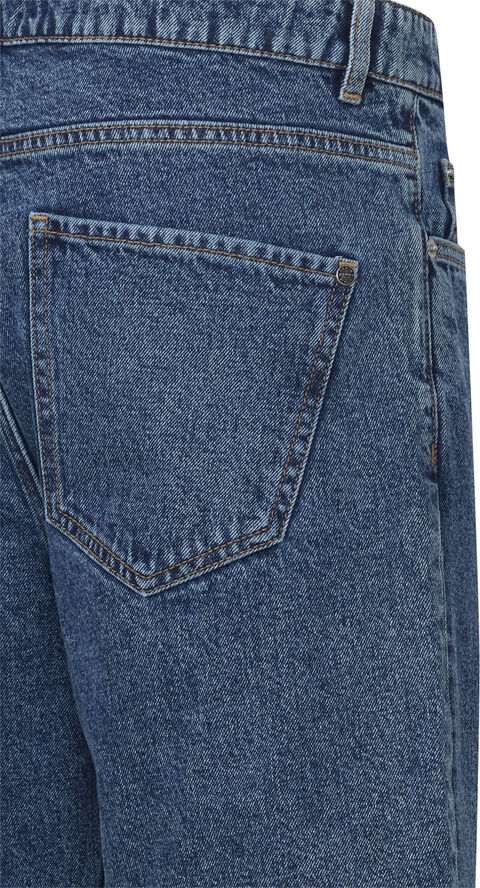 !Solid SDElmo Lt Owen Shorts Middle blue denim