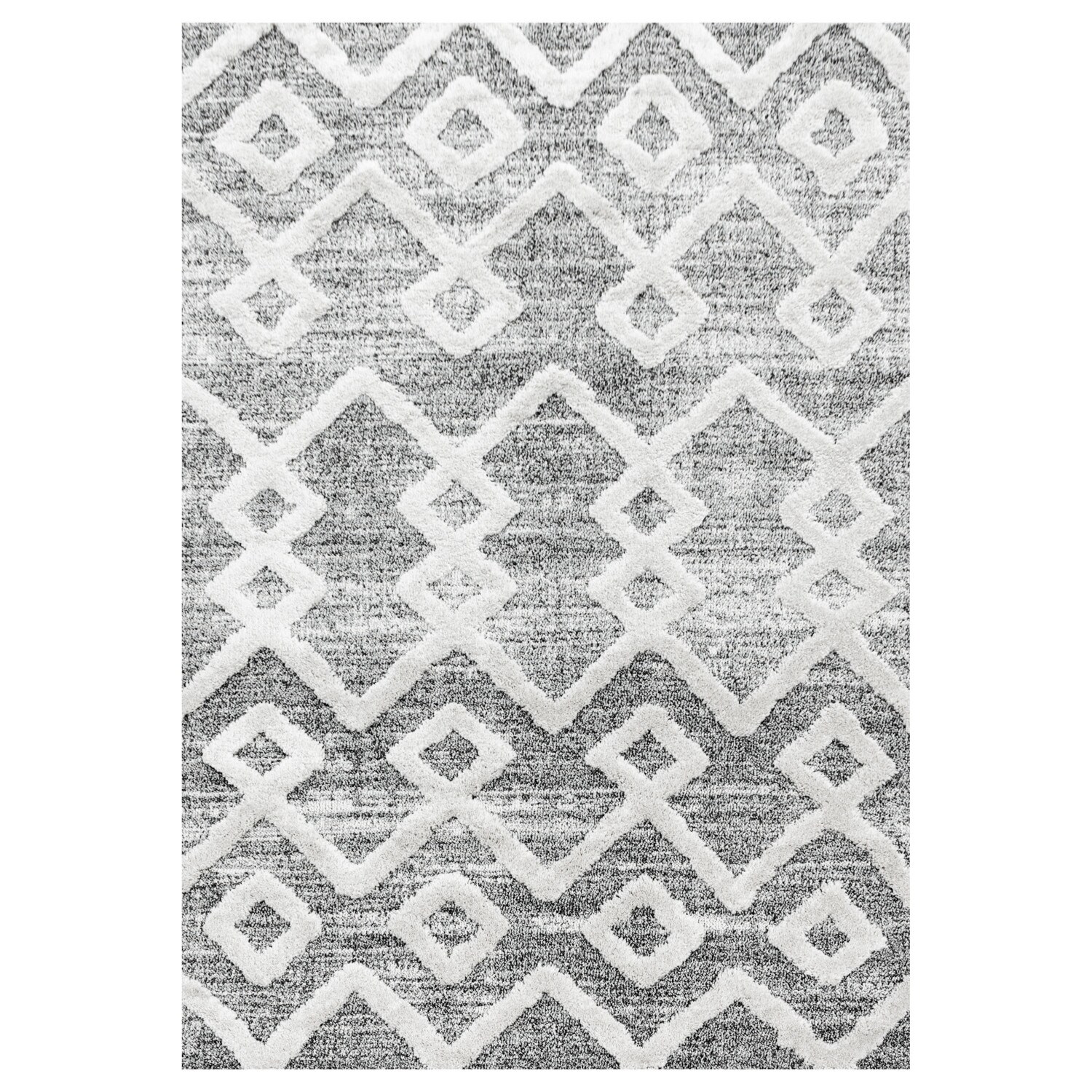 Modern Designer Elegante Teppich, Hoch-Tief Effekt 3D Boho Teppich, Pflegeleicht