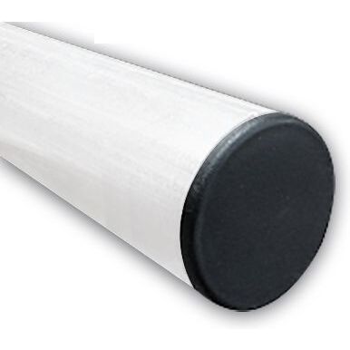 Poteau Rond en Acier Galvanisé Ø60 mm