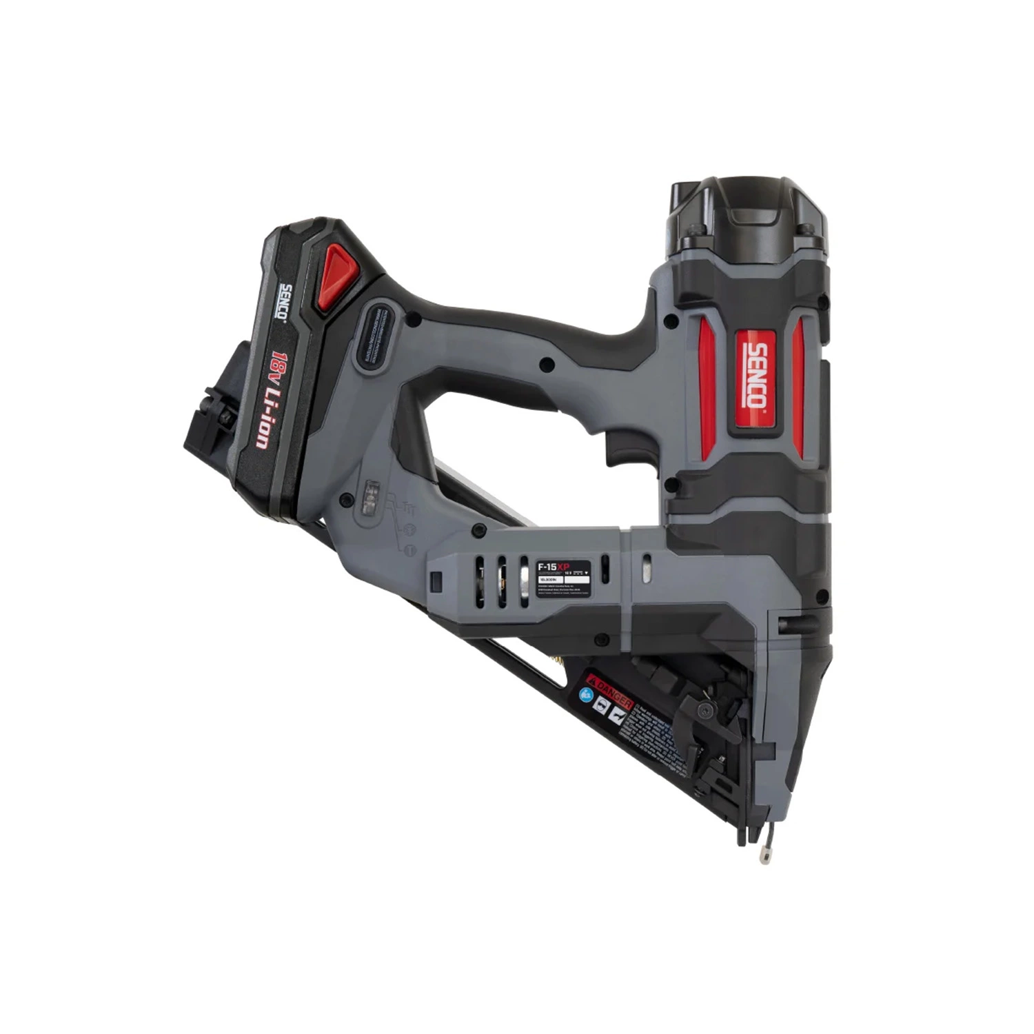 Senco Fusion F-15XP 18V Li-Ion accu DA spijker tacker set (1x 1,5Ah) - 32-65 mm