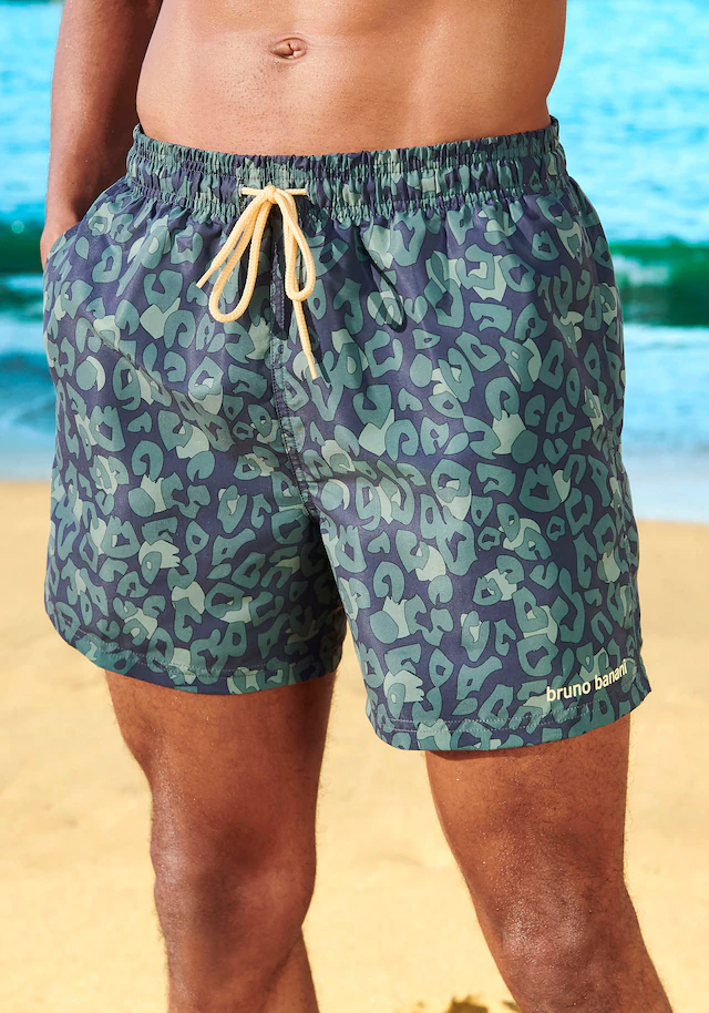 Bruno Banani Badeshorts , mit Animalprint