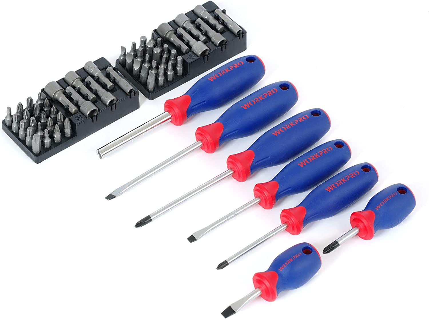 W009037A 322-Piece Home Repair Hand Tool Kit Basic Household Tool Set with Carrying Bag