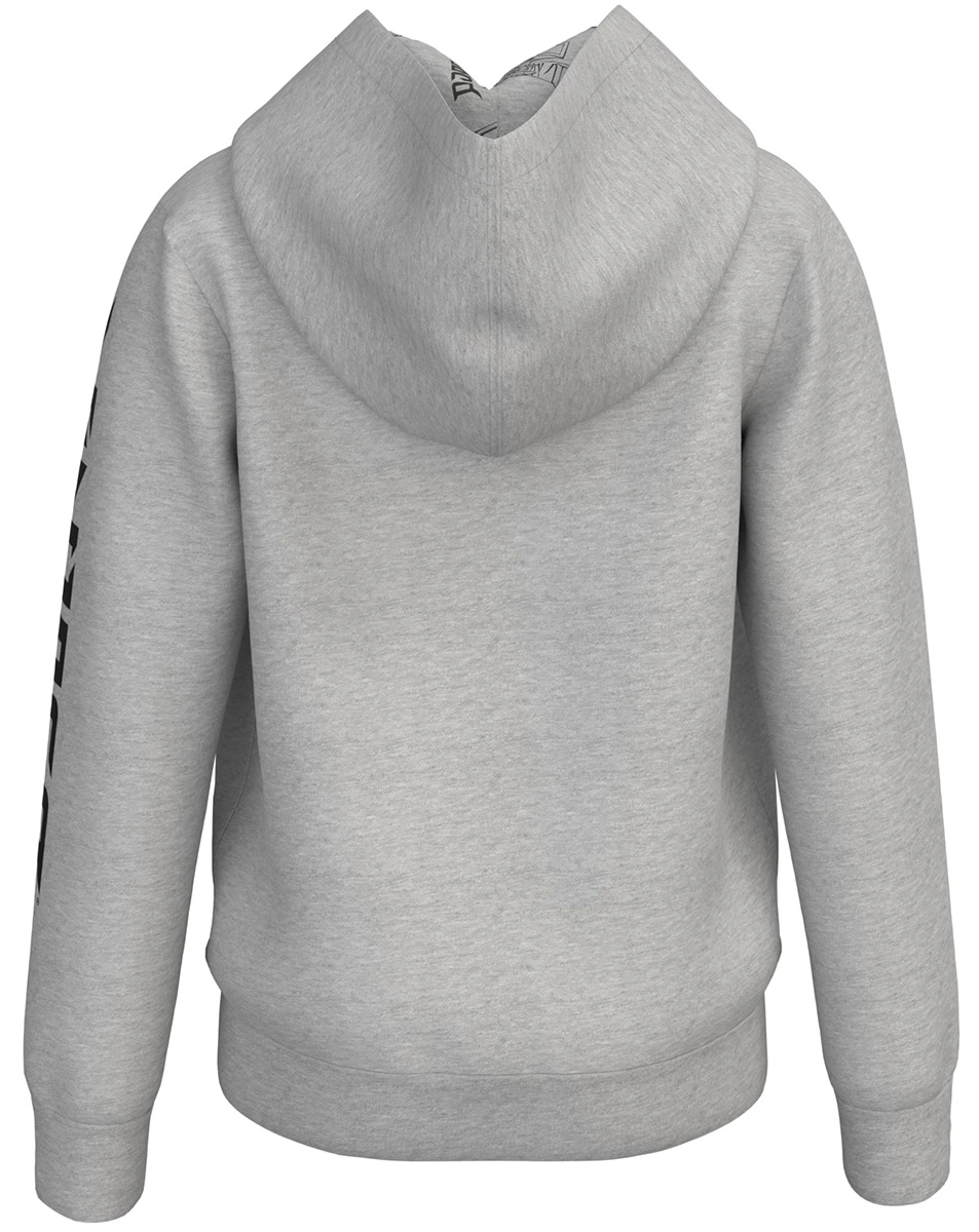 Kapuzen-Sweatjacke M12010655 in grey melange