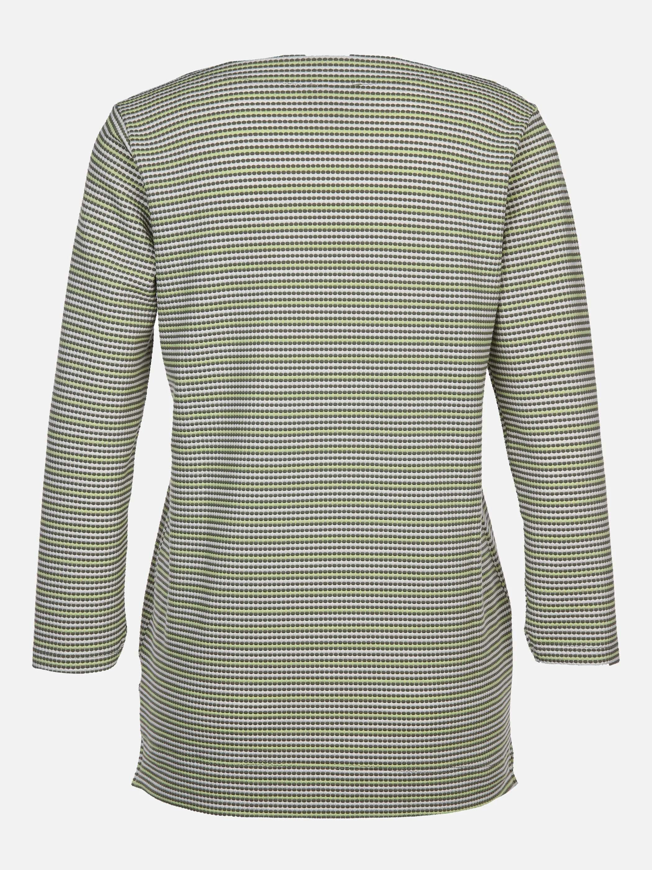 Damen Wabenstrukturshirt mit Streifen