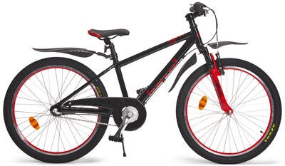 Impulse Premium Code Mountainbike 24 tommer, Black/Red