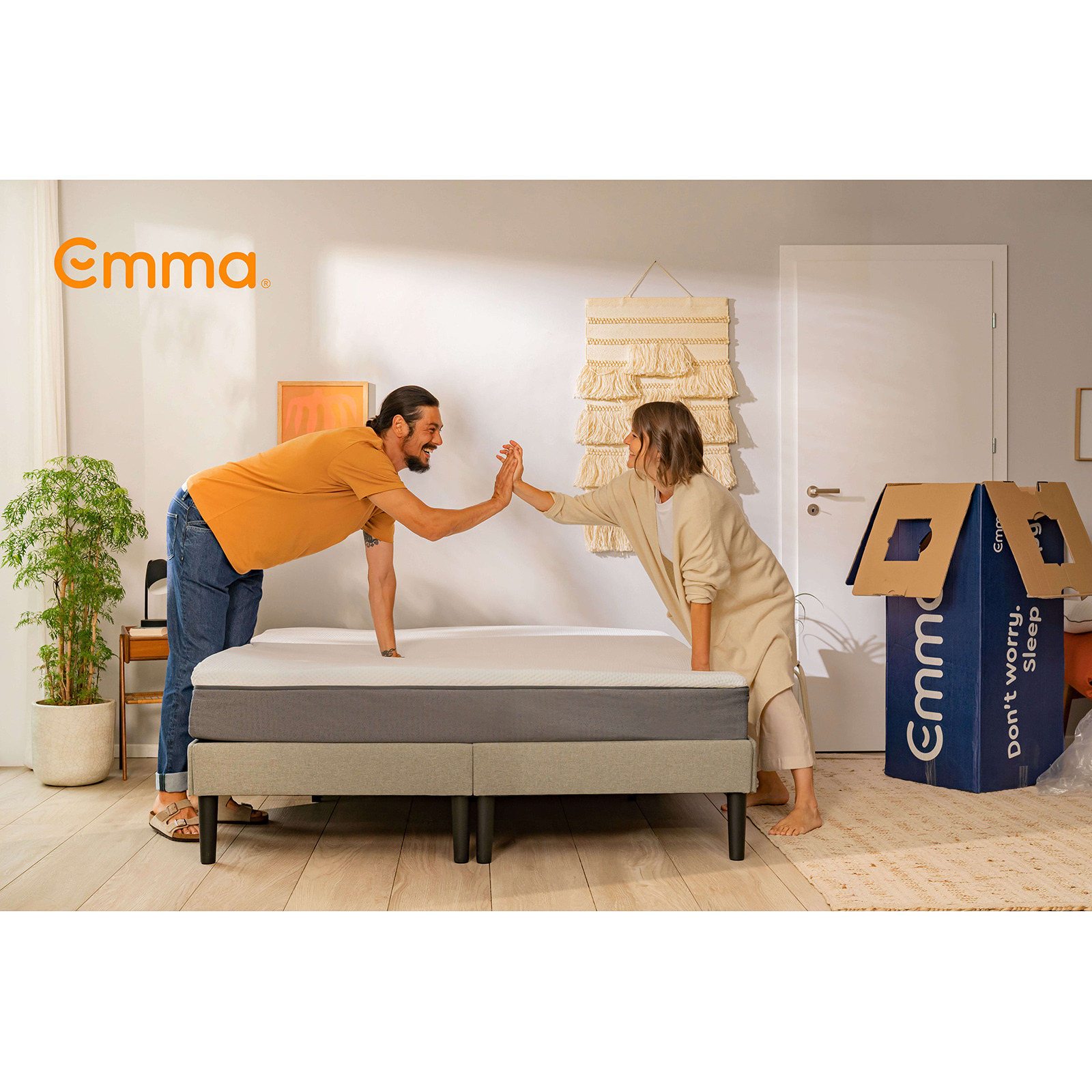 5-Zonen Kaltschaummatratze EMMA 25 - 90x200 cm