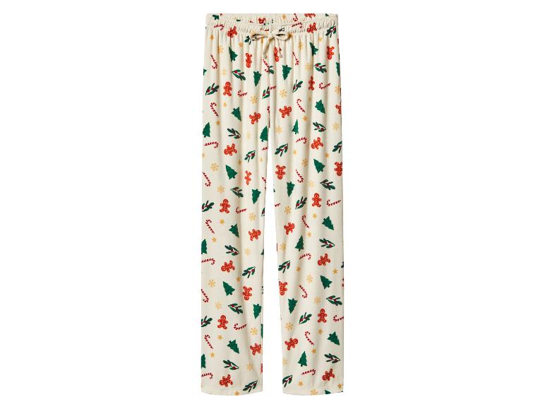 Velours dames kerstpyjama