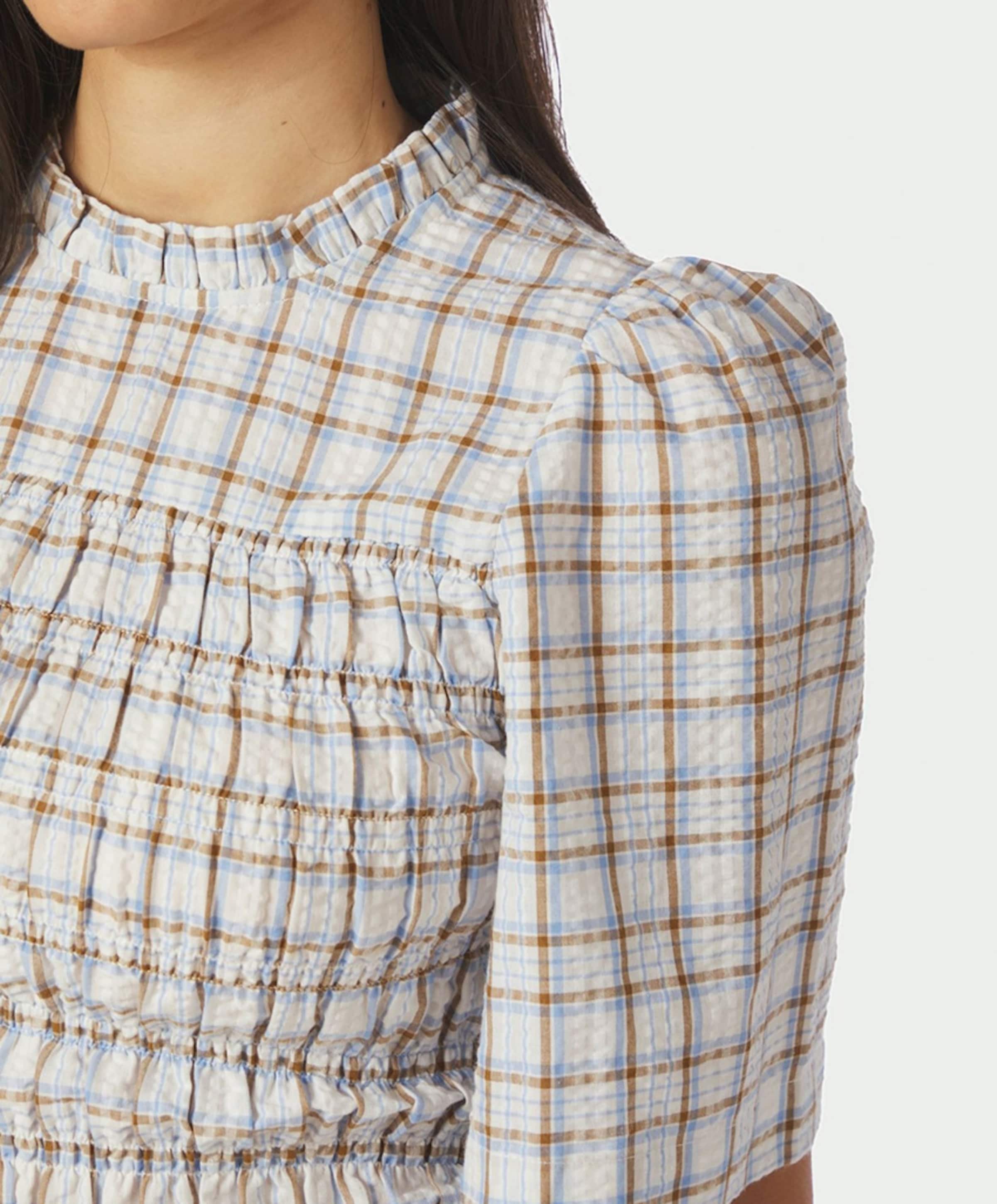 Neo Noir Dames blouse blauw