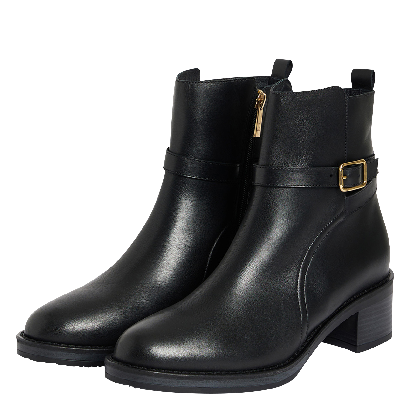 PAUL - Bottines en cuir | Noir