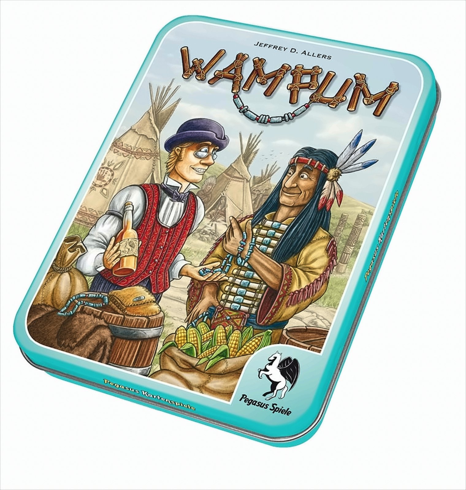 Wampum Metalldose