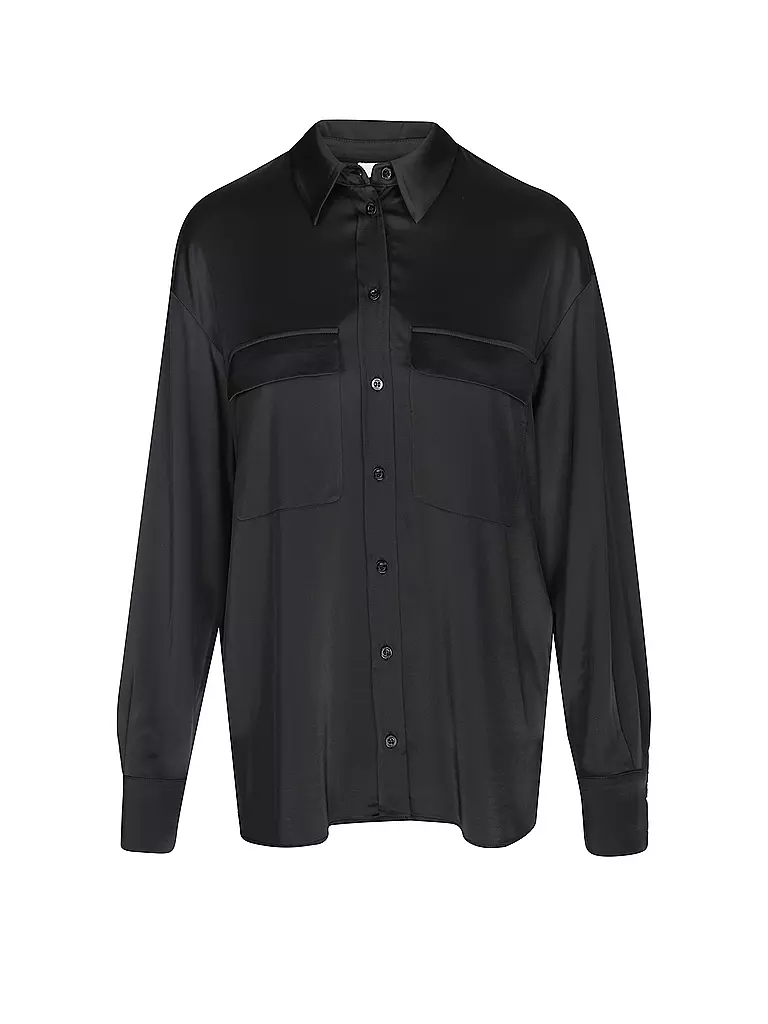LIU JO Bluse CAMICIA VISCOSA schwarz