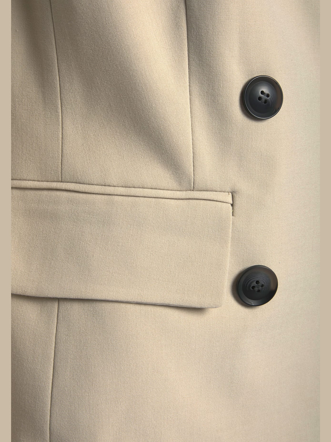 Blazer court blazer doublé avec col à revers pour elle