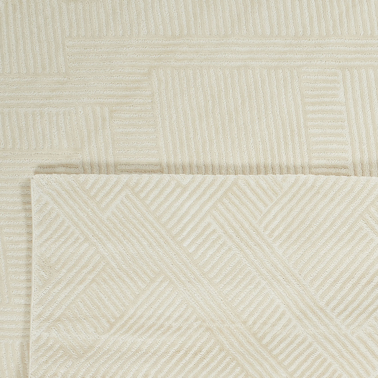 Nazar Rugs Tapis Bianca 160 crème - 160x230 cm