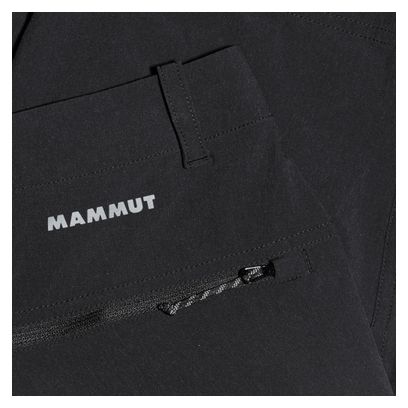 Short de Randonnée Femme Mammut Hiking V Noir