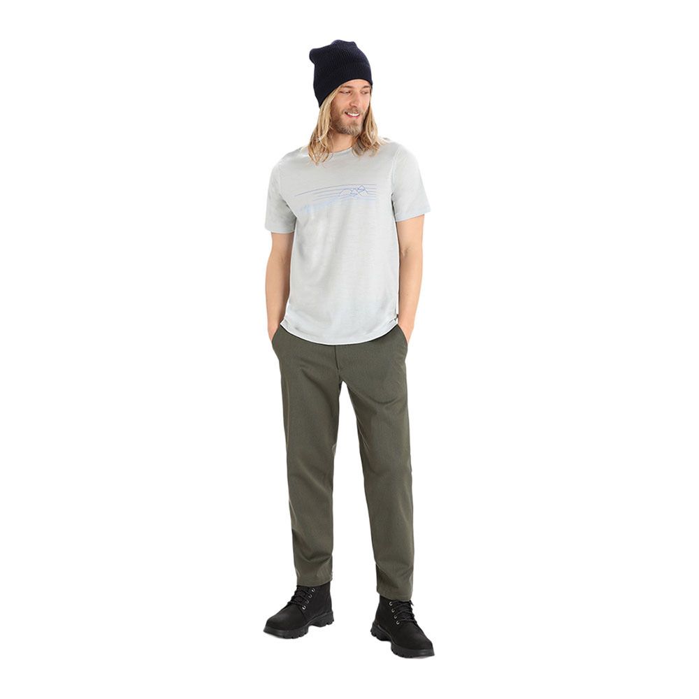 Icebreaker TECH LITE II - Tee-shirt Homme ether
