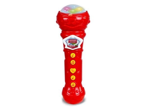 Bontempi Voice Sing-along Microphone, Mikrofon til lek og moro, 3 år, AAA, Flerfarget