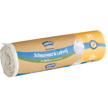 Swirl Vuilniszakken met Handvatten 35 liter 15 stuks