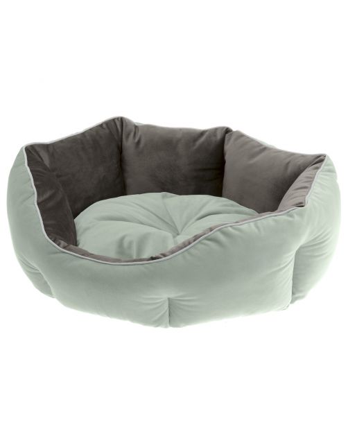 Ferplast Queen 50 Bedding Groen&Grijs - Kattenmand