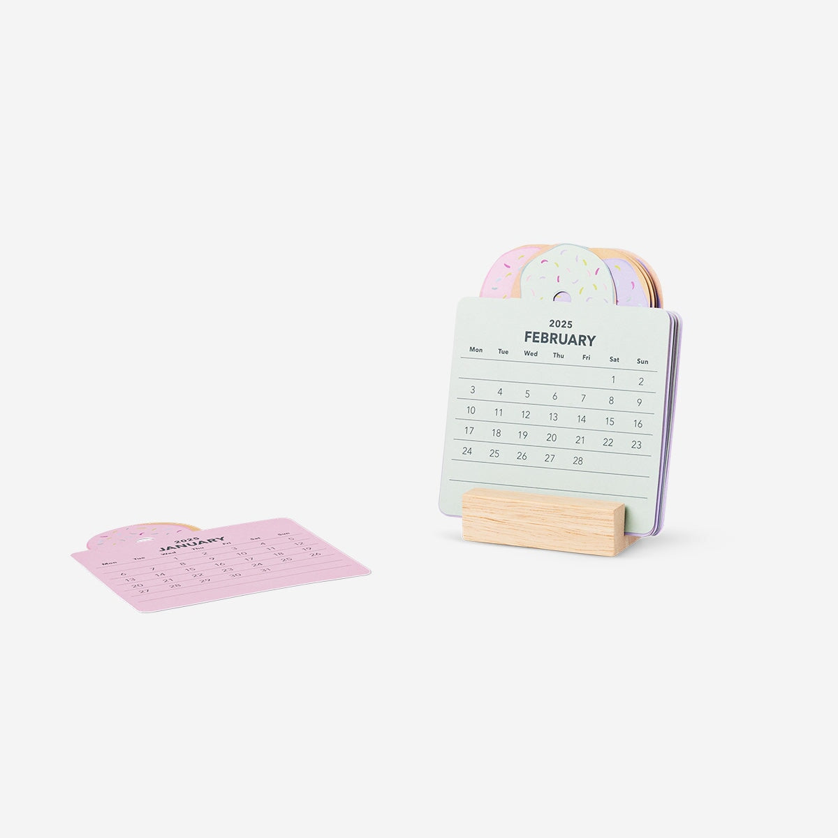Donut bordkalender - engelsk