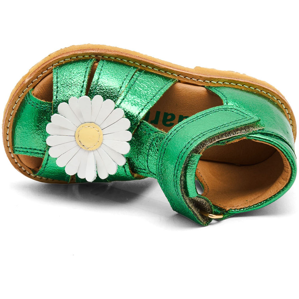 Køb Bisgaard Green Metallic Kaia Sandal