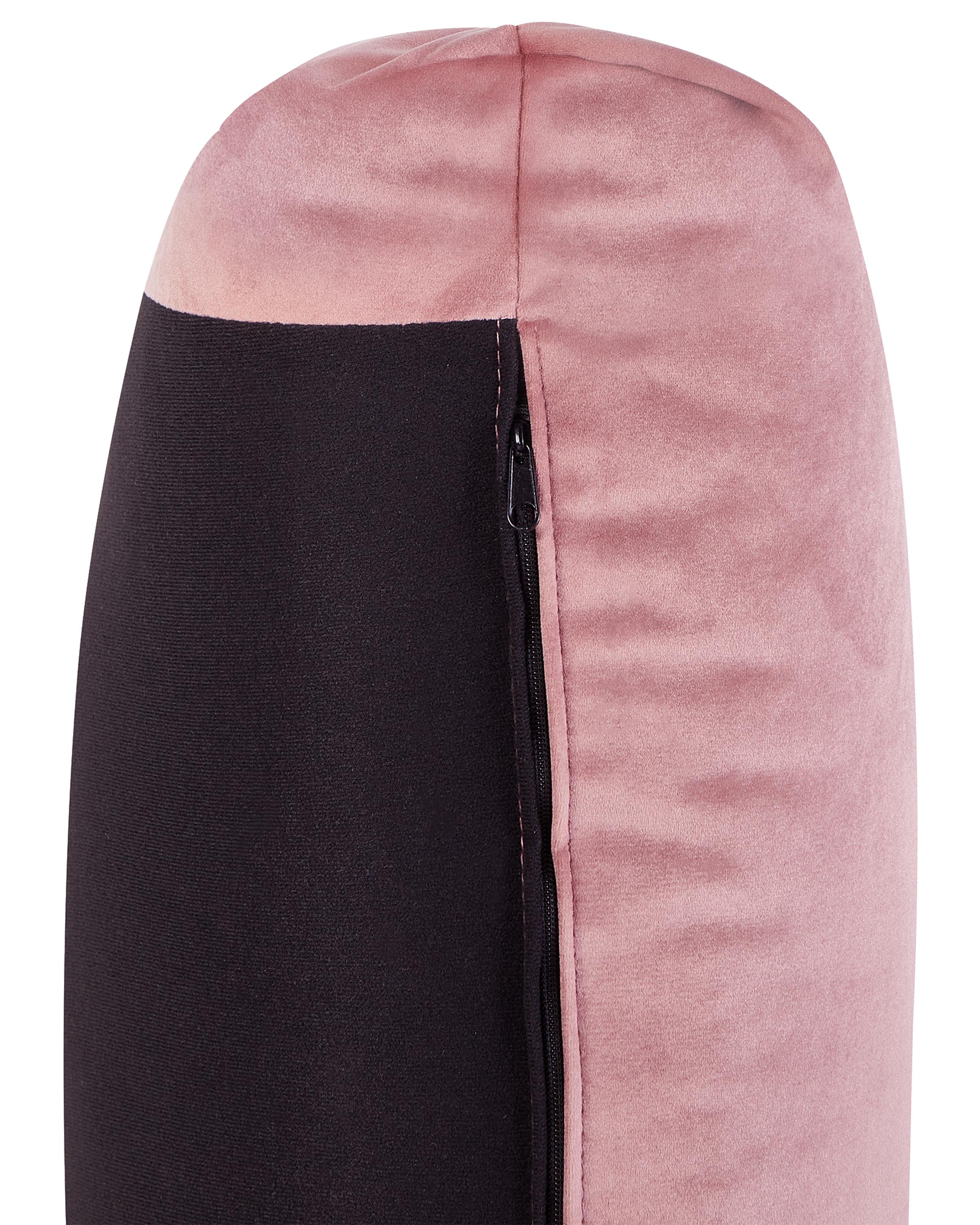 Fauteuil LUVOS Fluweel Roze