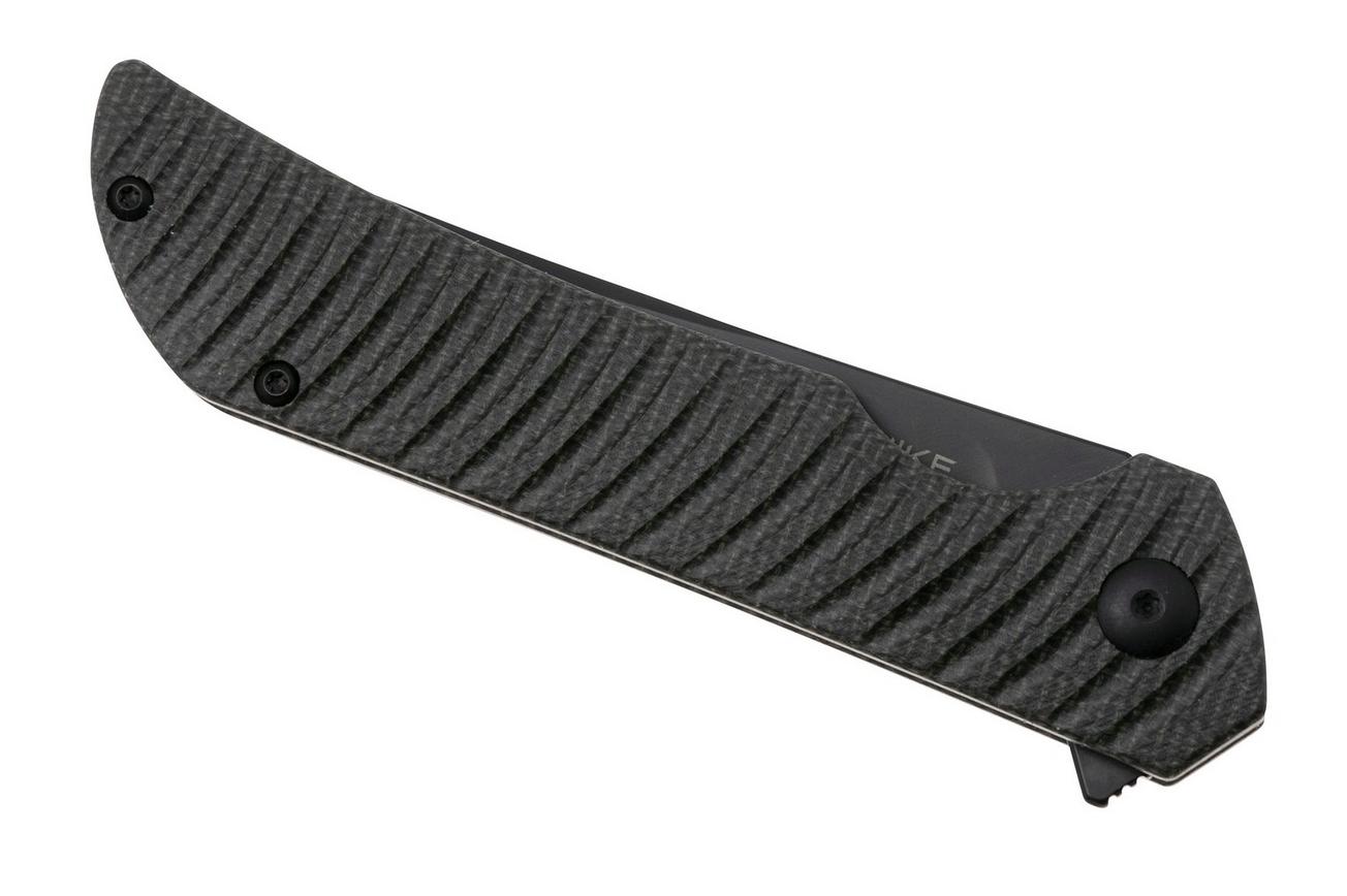 Ruike P122-MB PVD 14C28N, Black Micarta, zakmes
