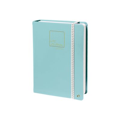 Quo Vadis Life Journal - Carnet de notes 15 x 21 cm - pointillés - vert d'eau